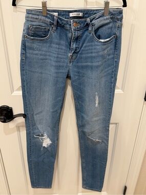 Vigoss Light Blue Distressed Skinny Jeans